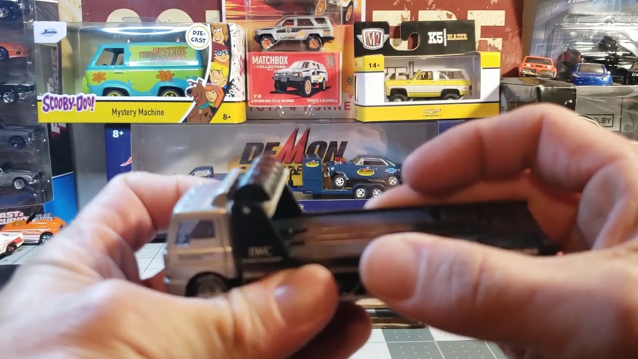 Unboxing - Car Culture Team Haulers 16 Mercedes AMG Fleetstreet Set - Hot Wheels - Dazednconfusedrc