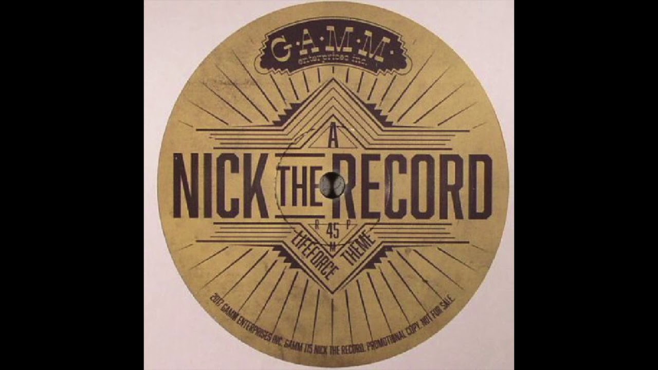 Nick The Record ‎– Recordnition