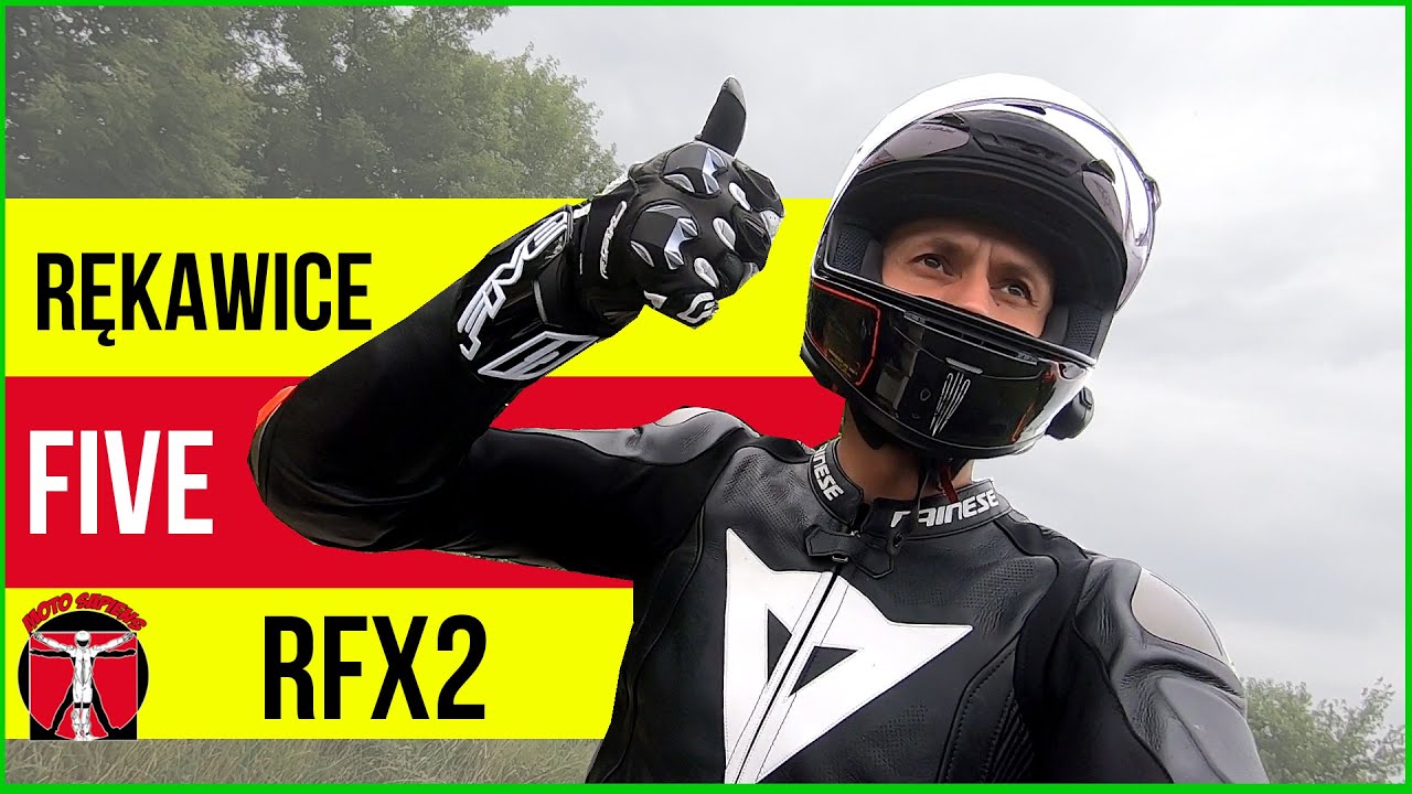 Rękawice 5 (Five) RFX2 - testujemy rękawice motocyklowe - sprawdźcie, czy warto je kupić