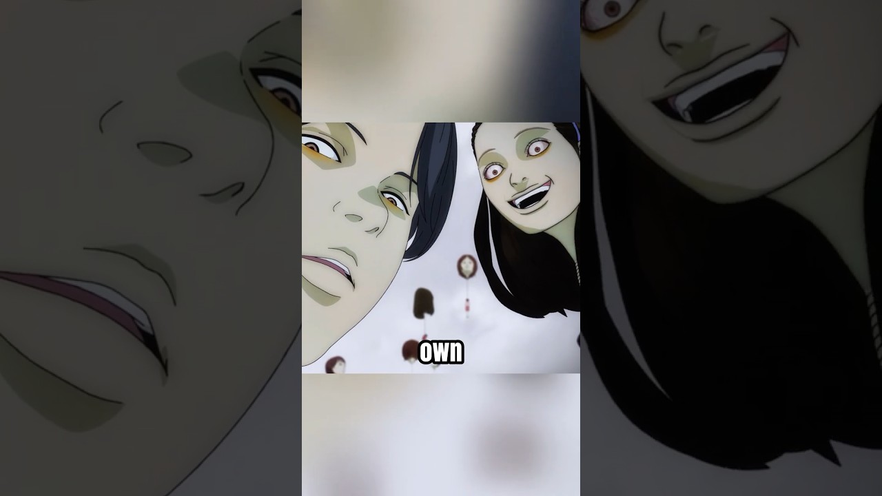 After Death, Their Heads Floated Into the Sky...  #anime#shorts #The Hanging Balloons#Junji Ito