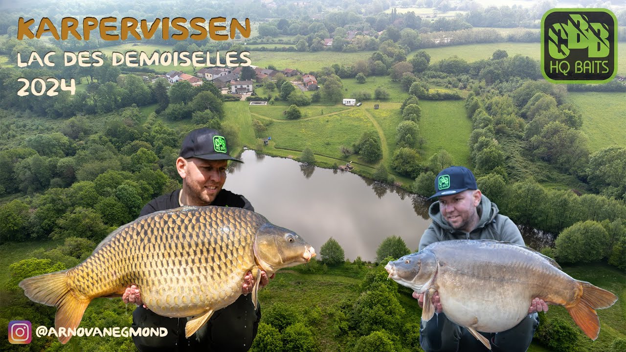 Karpervissen op Lac des Demoiselles
