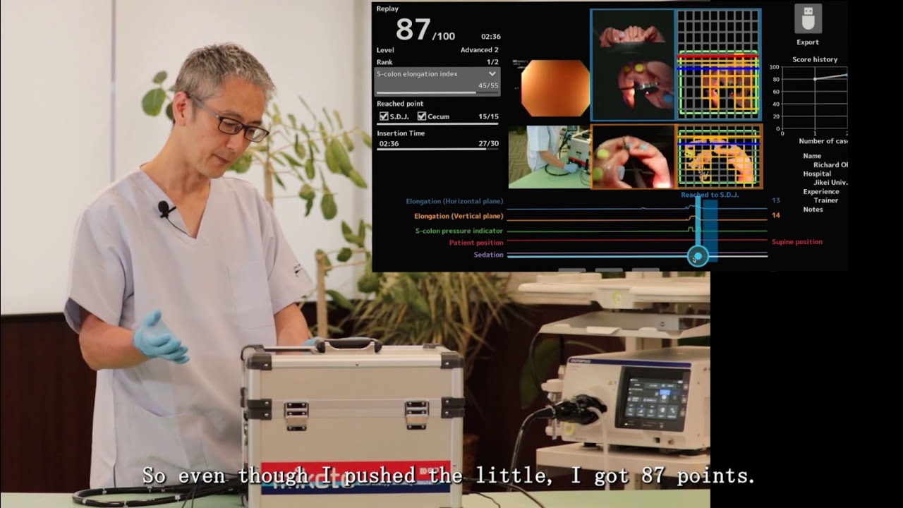 Colonoscopy Insertion Technique with Mikoto Model: How to perform insertion of the sigmoid colon?