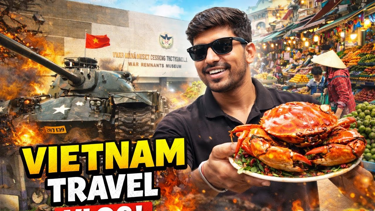 Ho Chi Minh City Complete Travel Guide 🇻🇳 | War Museum, Street Food & Crazy Nightlife! #vietnam 
