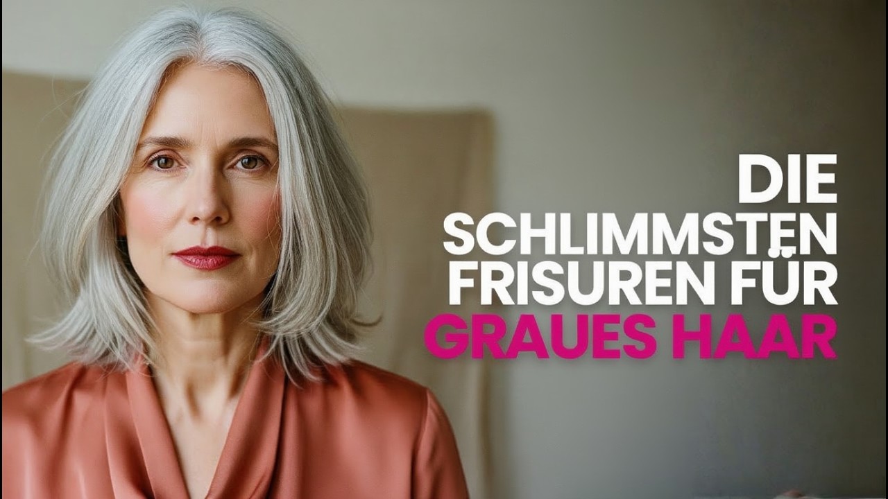 Farben, Die Sich Mit Grauem Haar Beißen