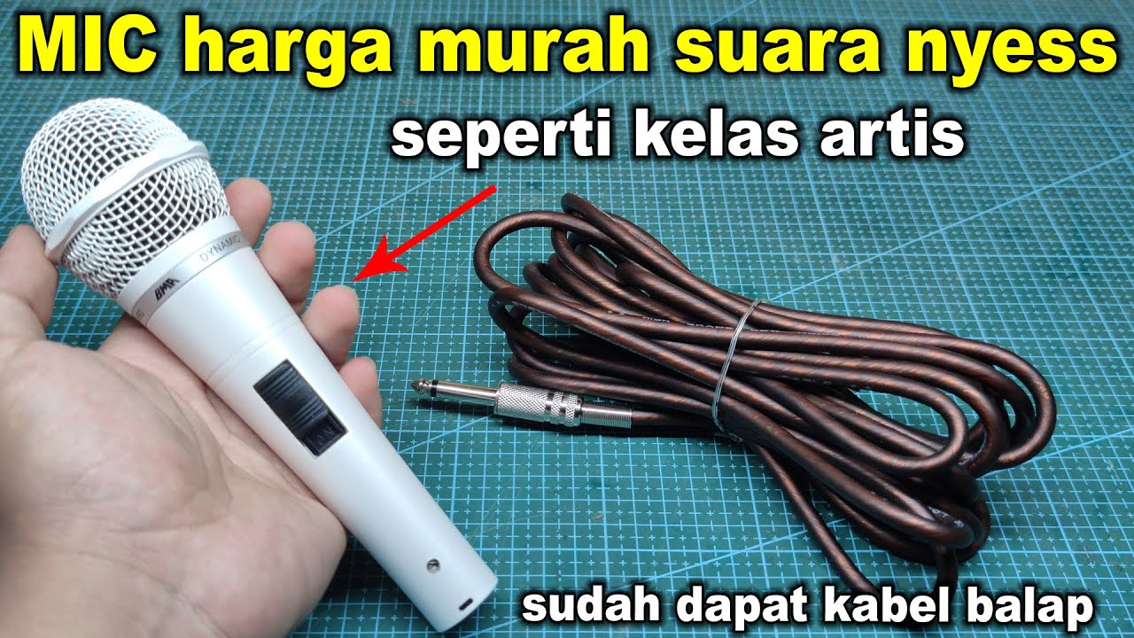 review MIC VOCAL HARGA MURAH !! kualitas suara KELAS ARTIS