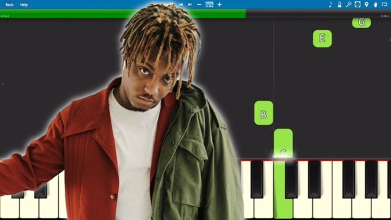How to play Graduation - EASY Piano Tutorial - benny blanco & Juice WRLD