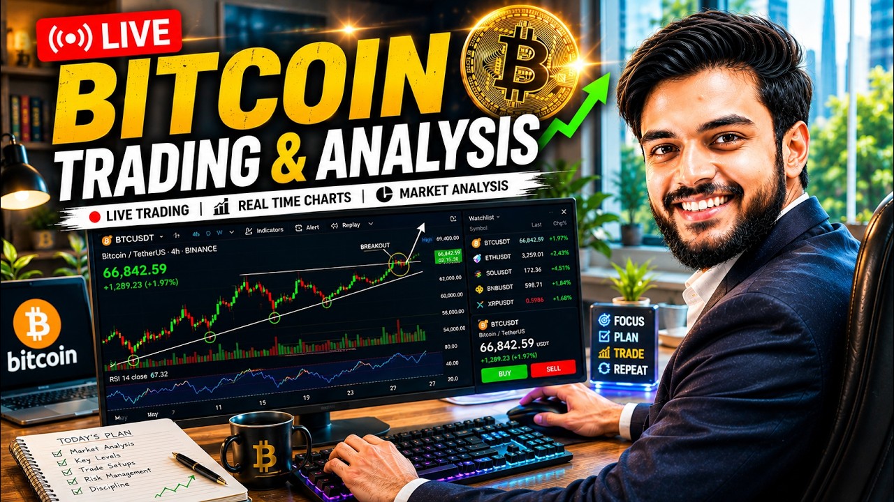 Btc Live Trading | Crypto Live Trading | Live Trading | Live Crypto Trading | Bitcoin Live Trading