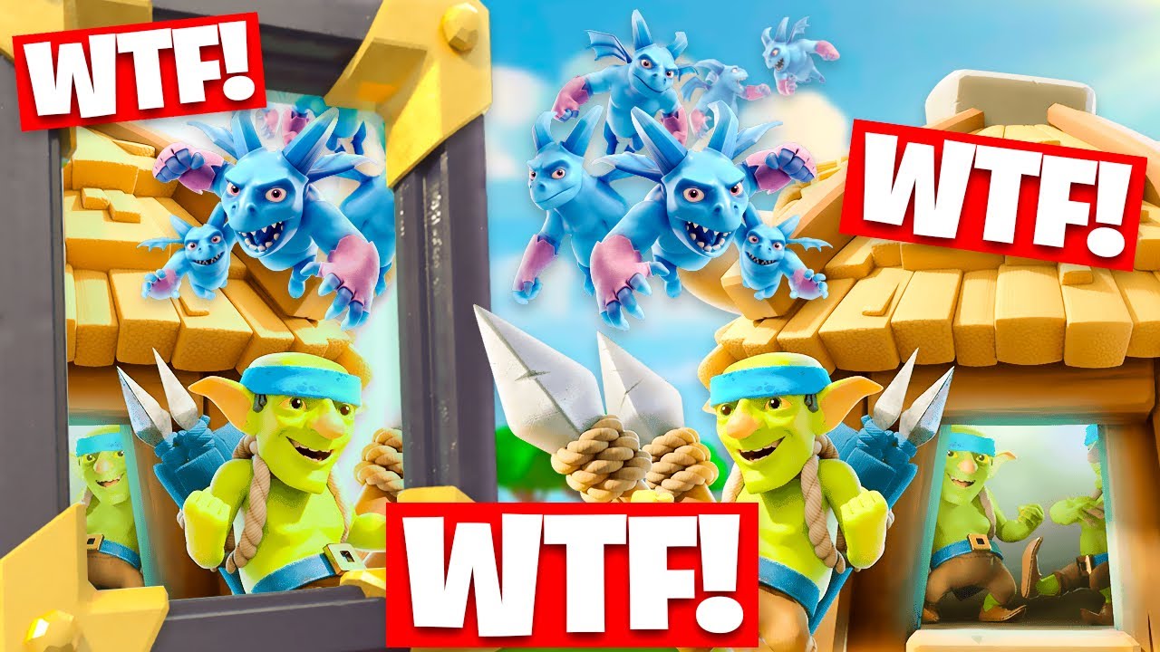 THE *LOWEST* SKILL DECK IN CLASH ROYALE 🤣🤢