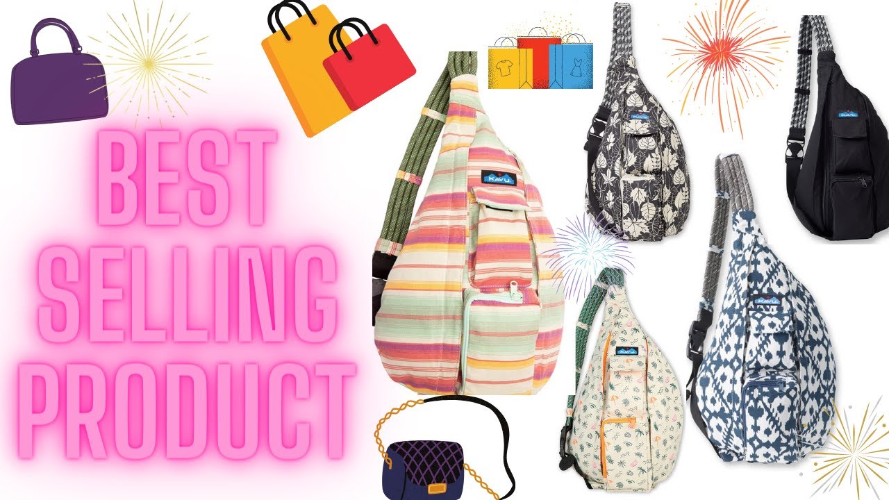 Best KAVU Rope Bag - Sling Pack for Hiking, Camping, and Commuting.