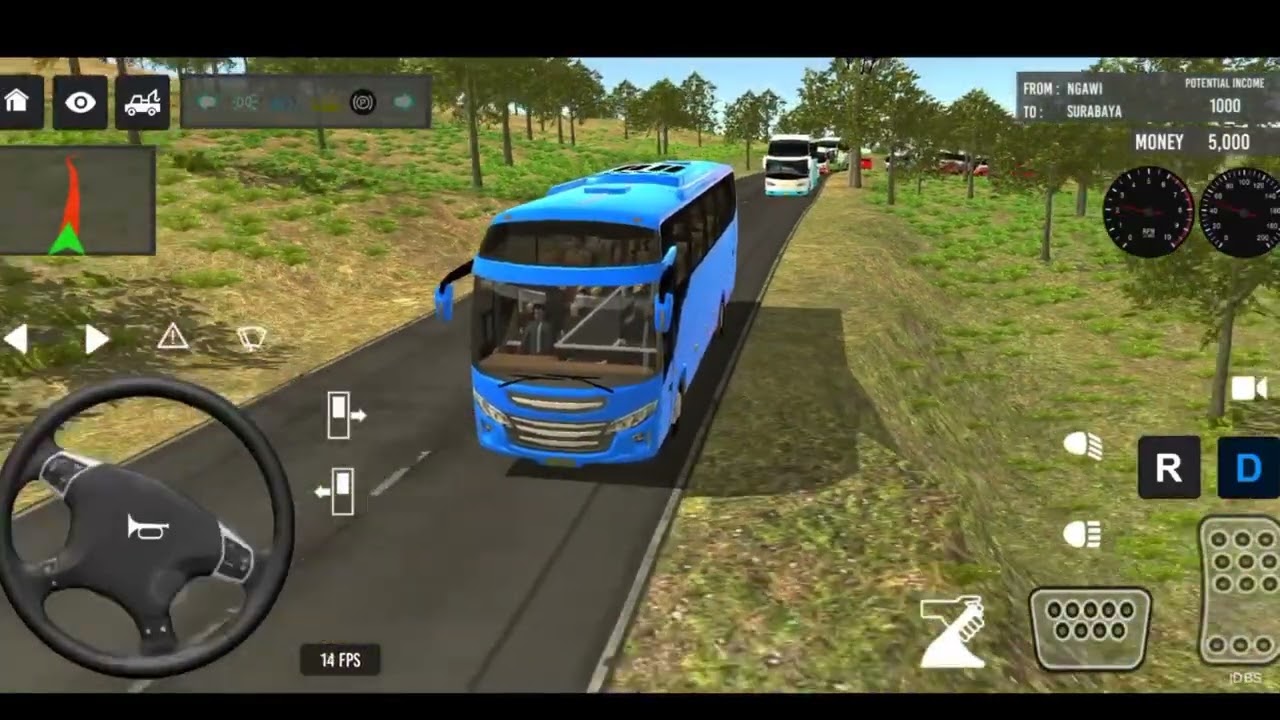 2024 Indonesia Bus Simulator | Episode - 8 | Android Gameplay