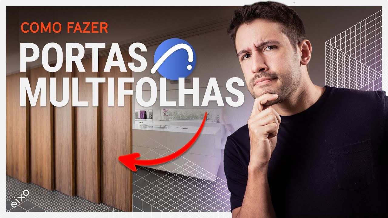 COMO FAZER PORTAS COM MAIS DE 4 FOLHAS NO ARCHICAD
