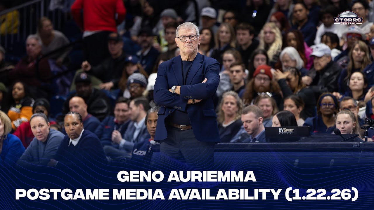 Geno Auriemma Postgame Media Availability - 1.22.26 (Georgetown)
