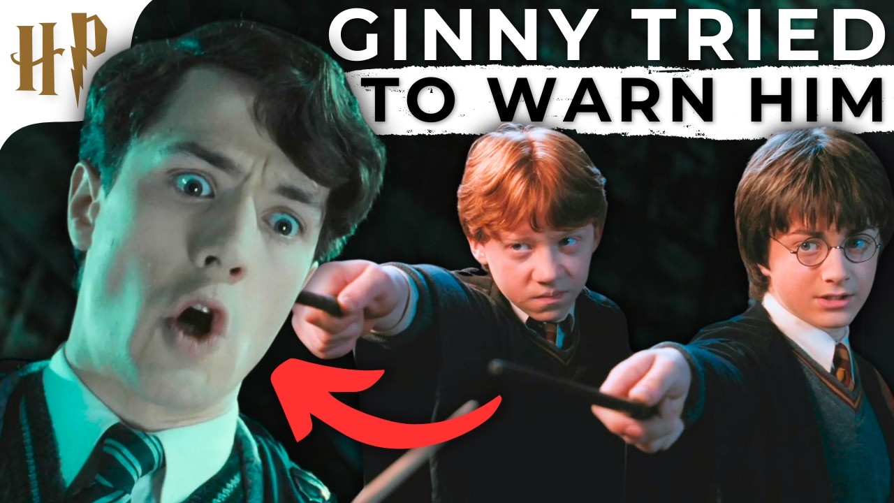They CUT Ginny's Warning To Harry About Tom Riddle | Book vs. Film