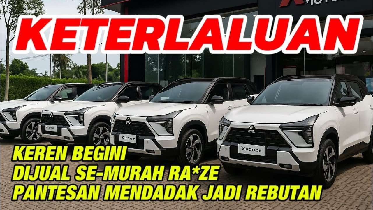 Habisin Sisa Stok 2025, Mitsubishi Nekat Jual Murah X-Force 