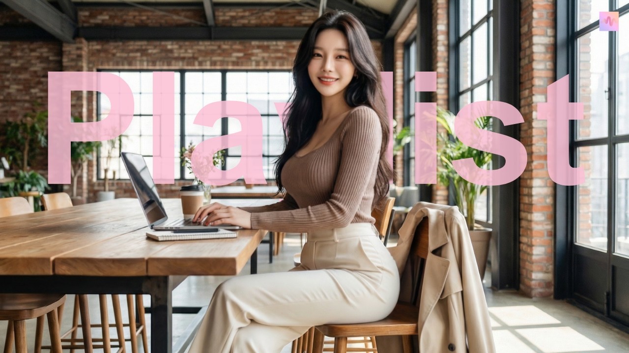 𝒑𝒍𝒂𝒚𝒍𝒊𝒔𝒕  카페에서 일하고 싶어지는 플레이리스트 💻l Bright Hip-hop R&B🎧l 감성 힙합 R&B 느좋 플레이리스트