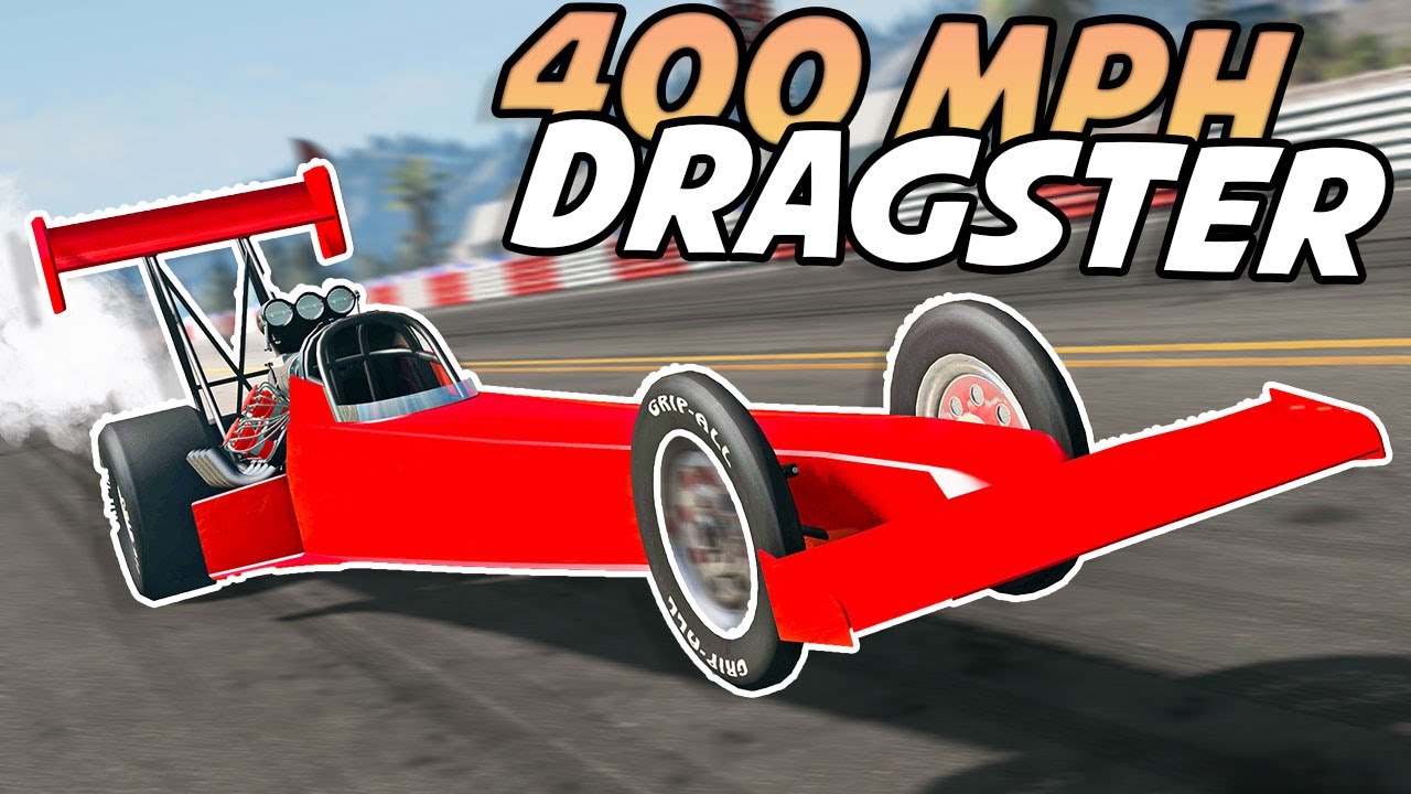The BEST Top Fuel Dragster Mod EVER MADE! I've Wanted This Mod For YEARS! - BeamNG Drive Mods