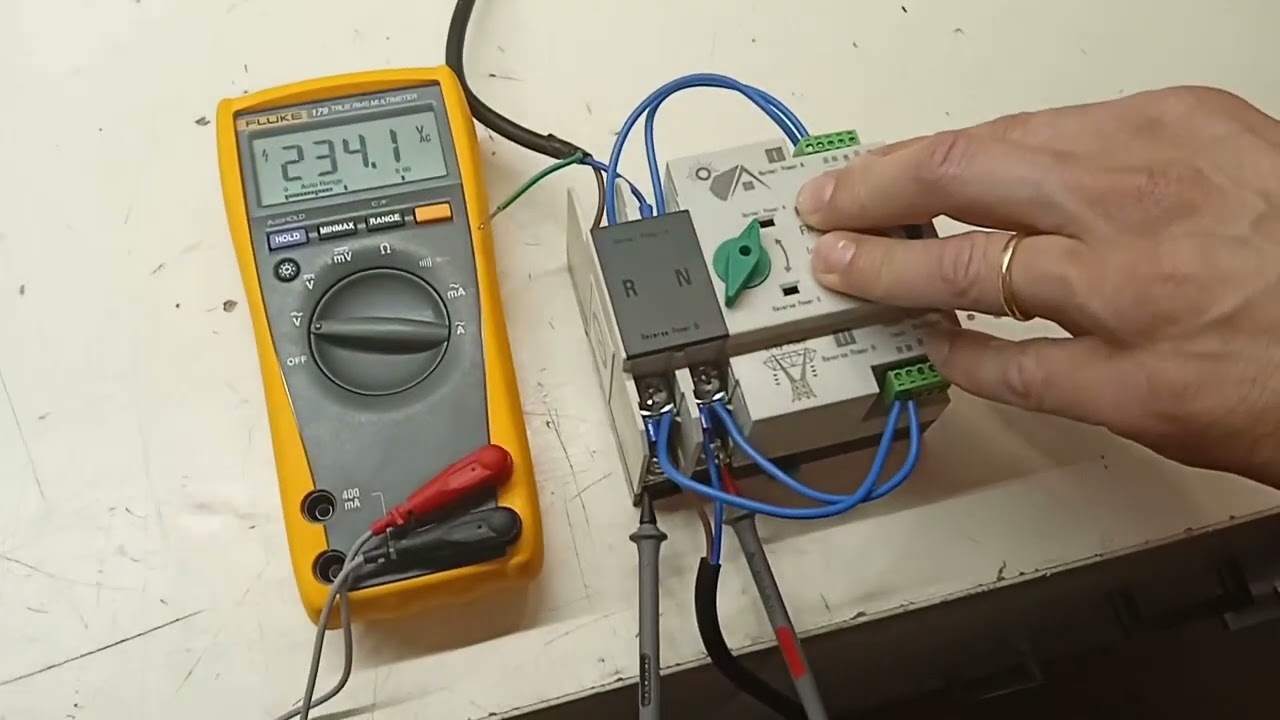 Commutatore ATS automatico e manuale per fotovoltaico monofase | Feeo