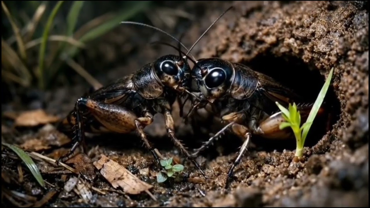 Night Crickets ASMR 🦗 Peaceful Nature Sounds for Deep Sleep (No Talking)