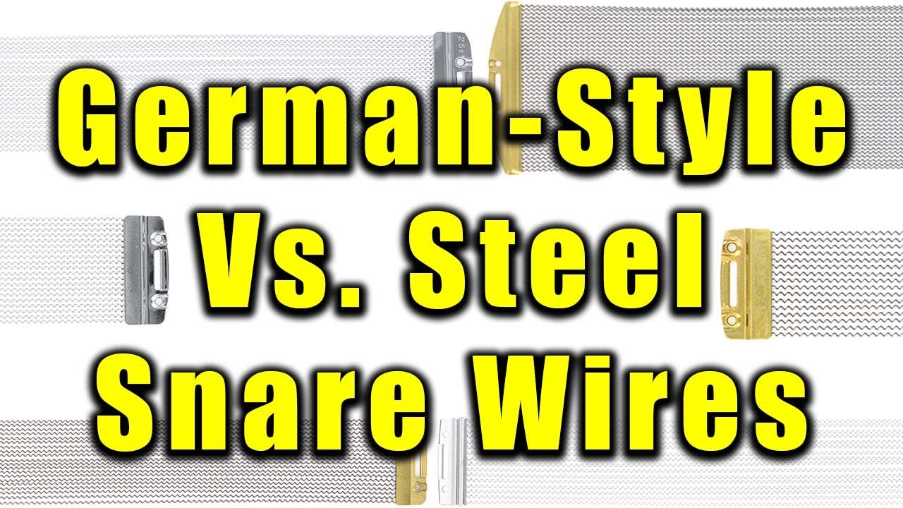 What are German-Style Snare Wires and Why Should I Care?