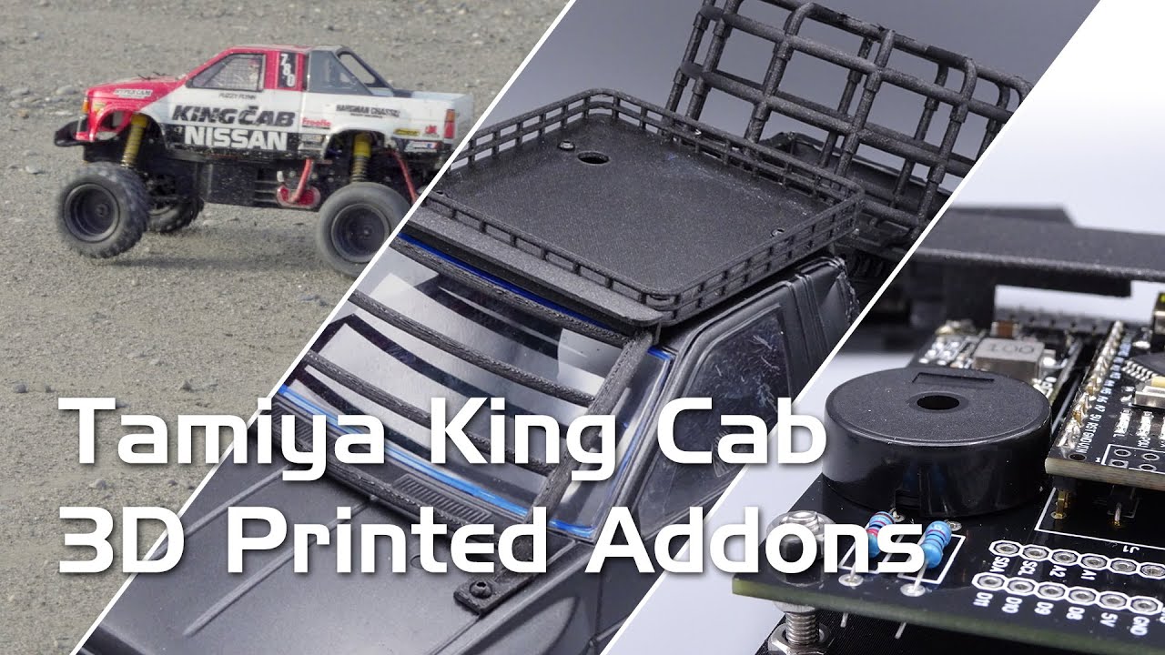 Tamiya King Cab 3D Printed Parts upgrade - Introducing 