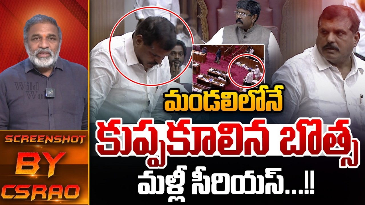 Botsa Sathyanarayana Health Serious In Council : మండలిలోనే కుప్పకూలిన బొత్స | Wild Wolf Telugu