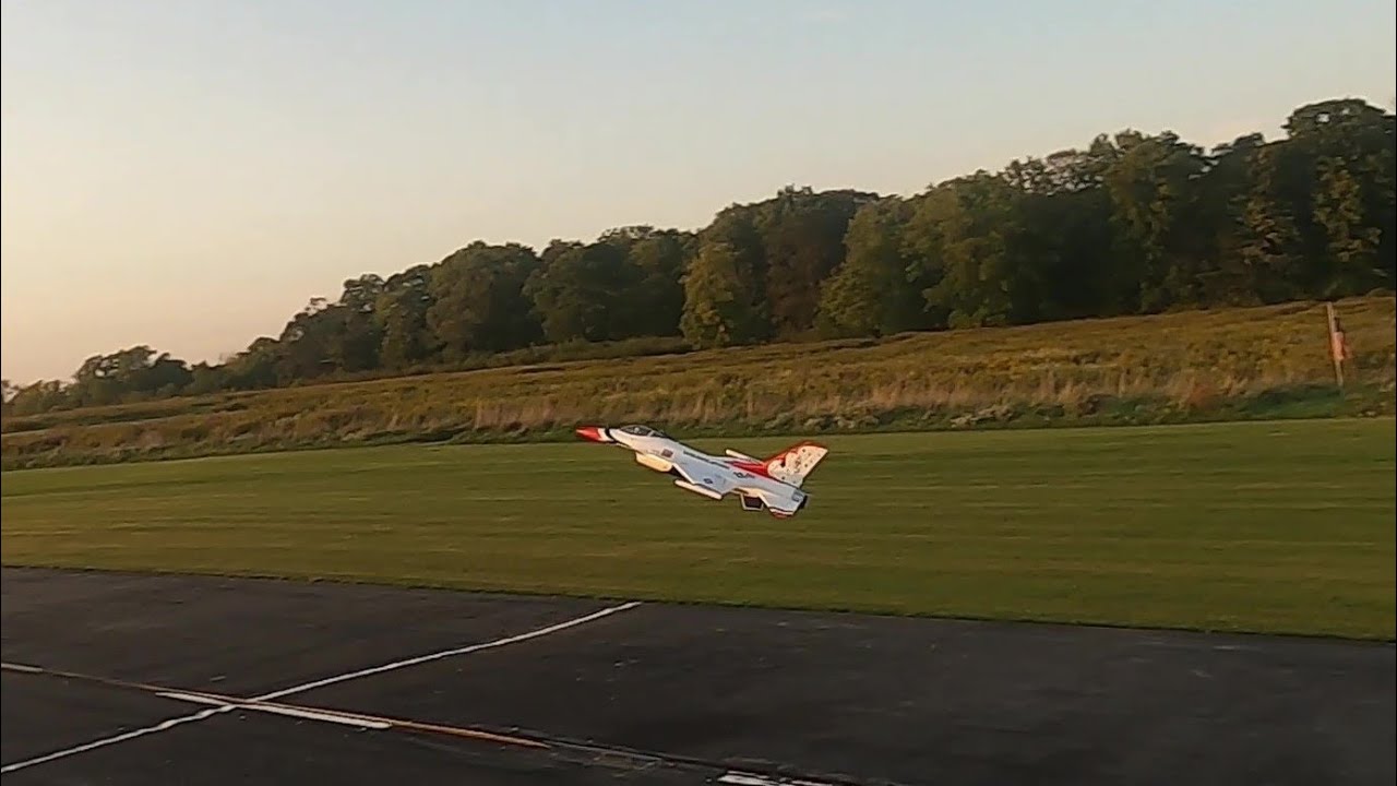 E-Flite F-16 Thunderbird 70mm how to high alpha in SAFE mode.