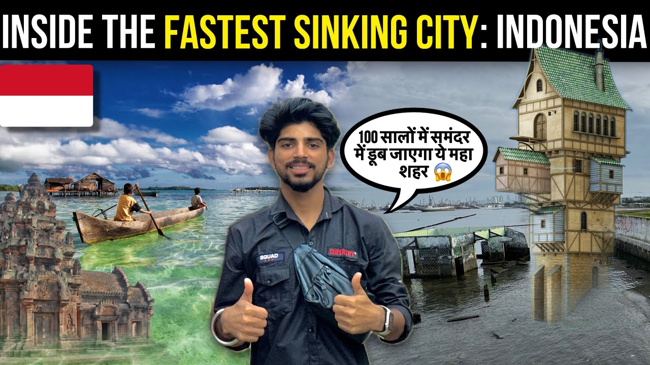 This City Will DISAPPEAR Under WATER: Jakarta, Indonesia? 🇮🇩- Fastest sinking city in the world!