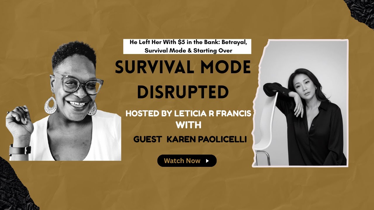 EPISODE 105: He Left Her With $5 in the Bank: Betrayal, Survival Mode & Starting Over