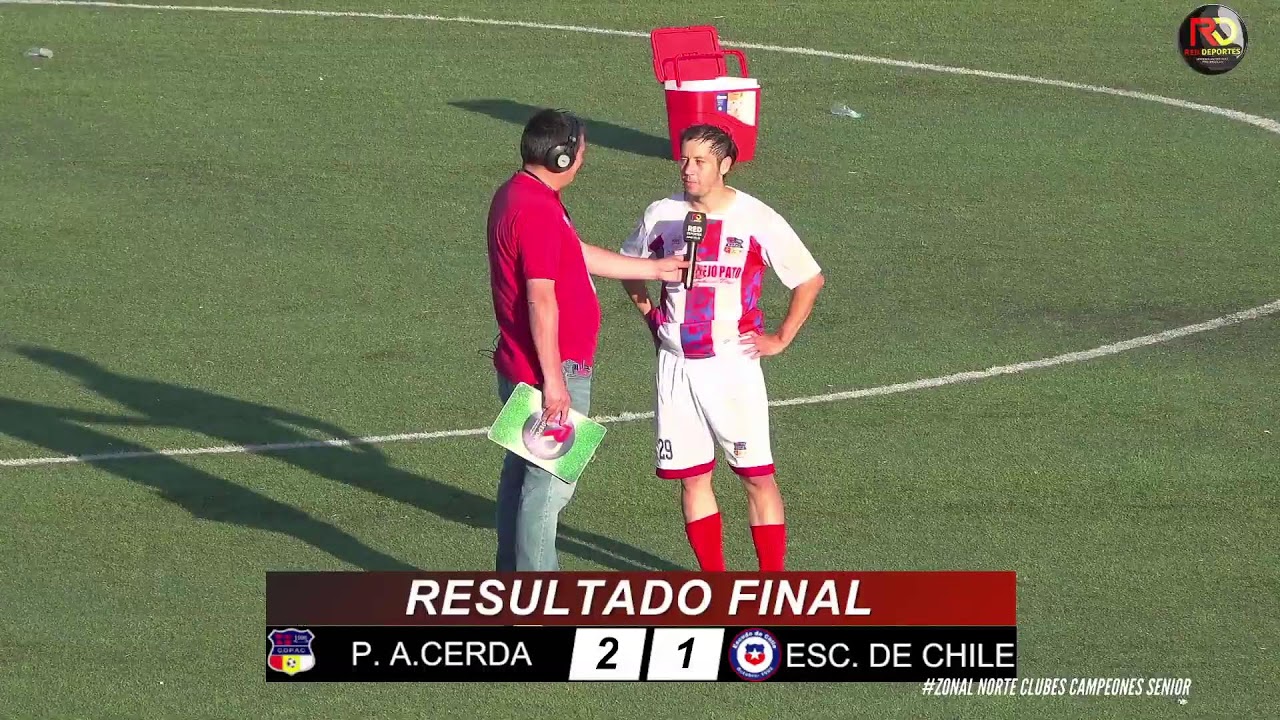 Zonal Norte Senior 35 PEDRO AGUIRRE CERDA vs ESCUDO DE CHILE -EN VIVO