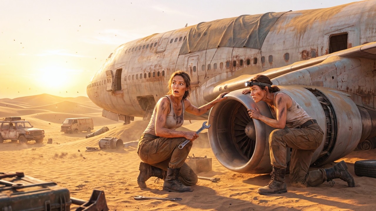 ASMR Car Restoration! Full Restoration Boeing 747 Desert Recovery