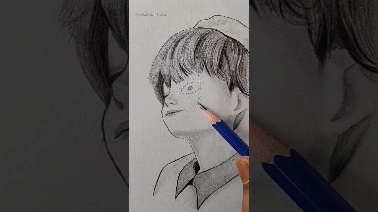 KPOP demon hunters baby saja ❤️✍️ #art #drawing #artist #shorts #satisfying #kpopdemonhunters #kpop
