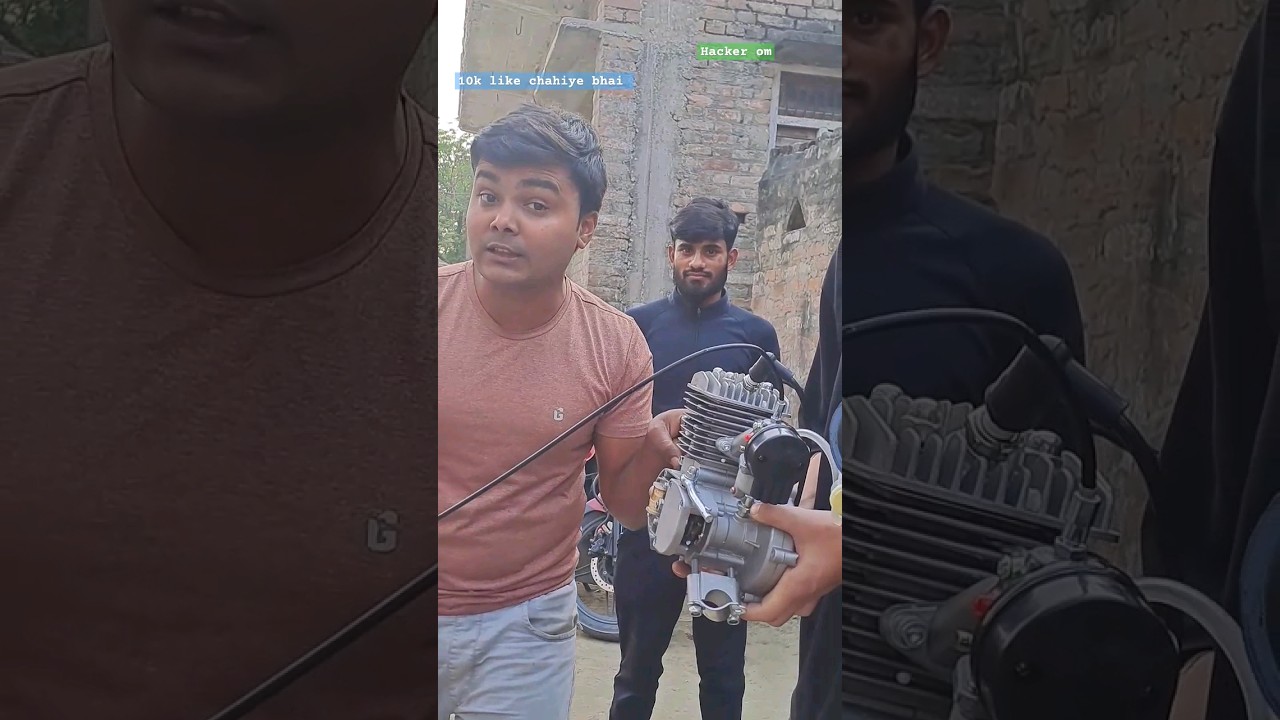 Oxygen In Petrol engine #experiment #viral #science