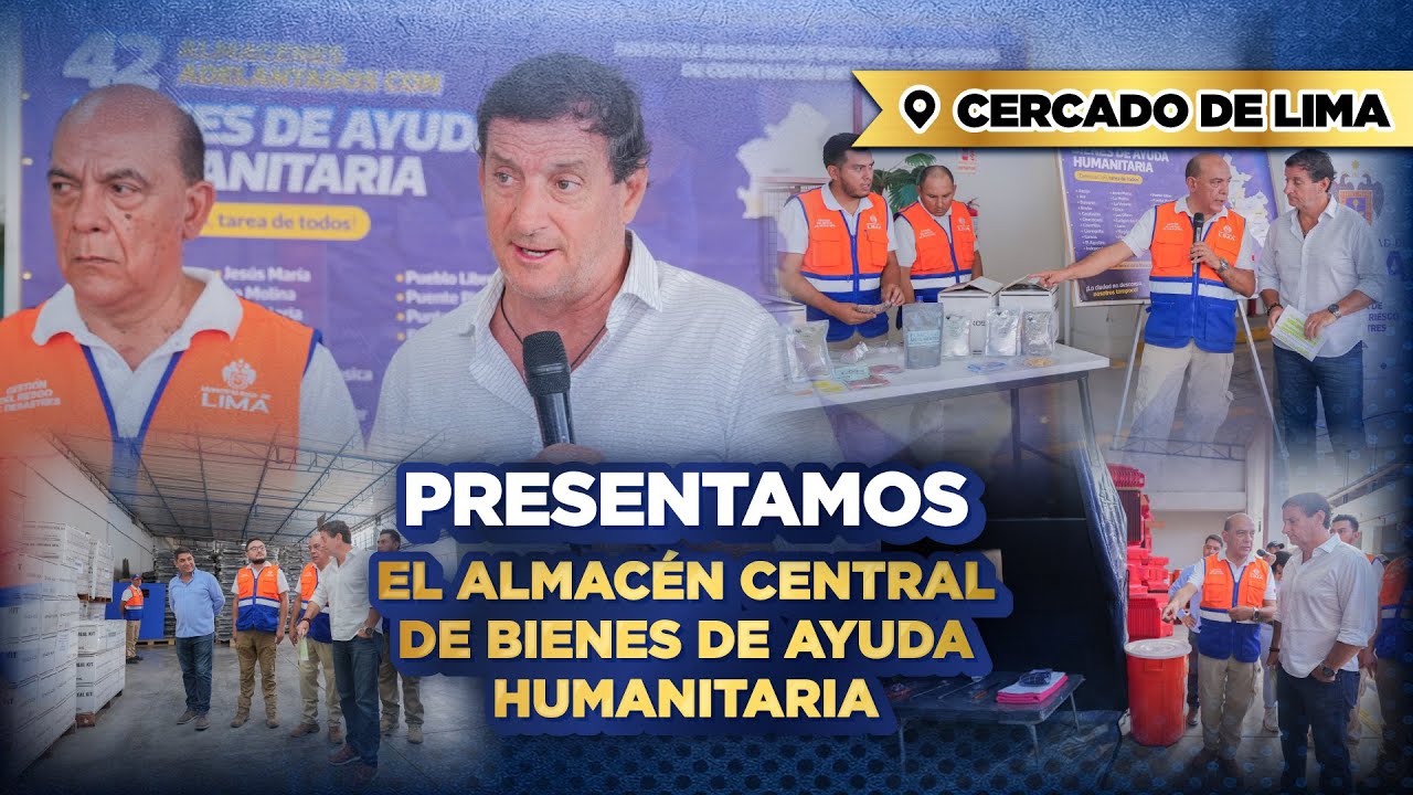 PRESENTAMOS EL ALMACÉN CENTRAL DE BIENES DE AYUDA HUMANITARIA