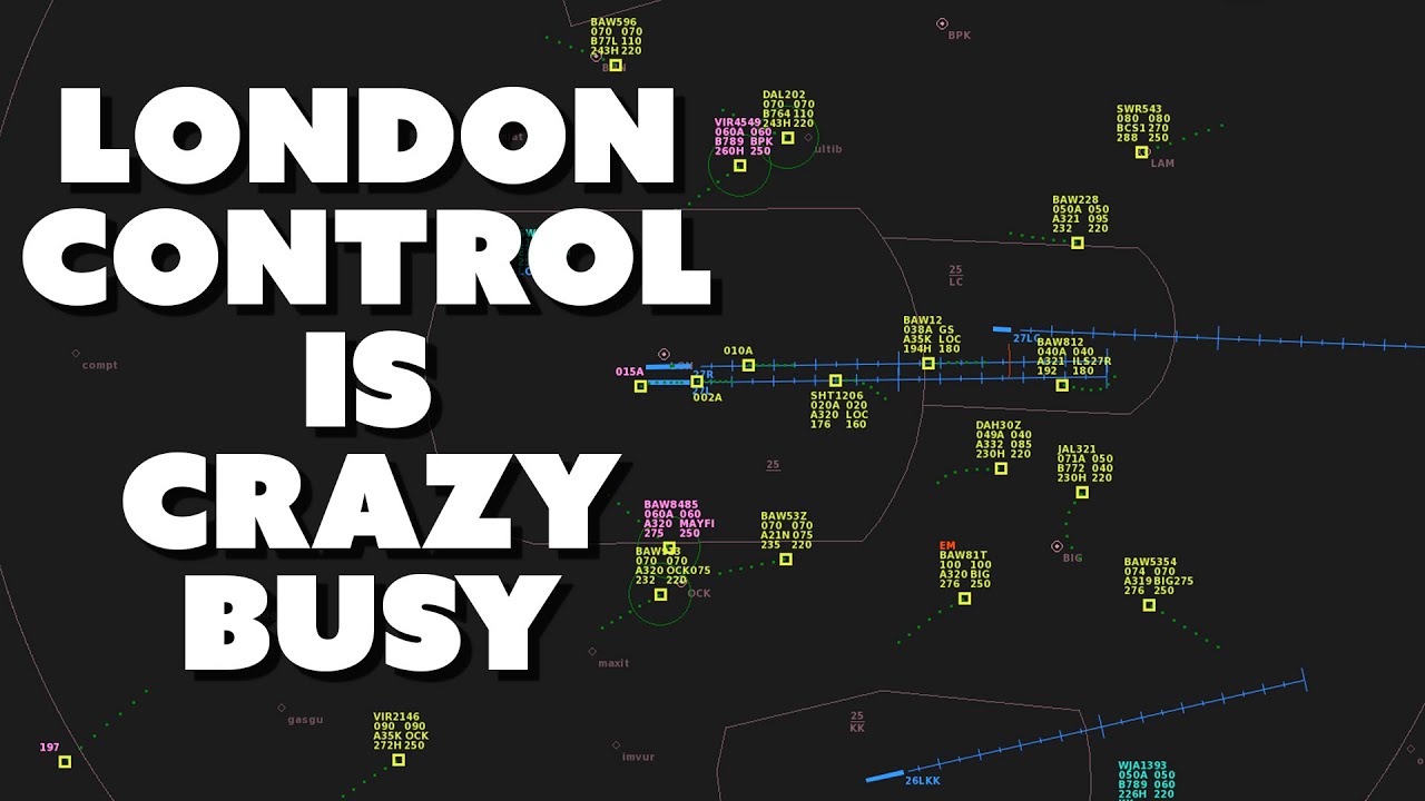 Controlling the Busiest Airspace In The World | Endless ATC