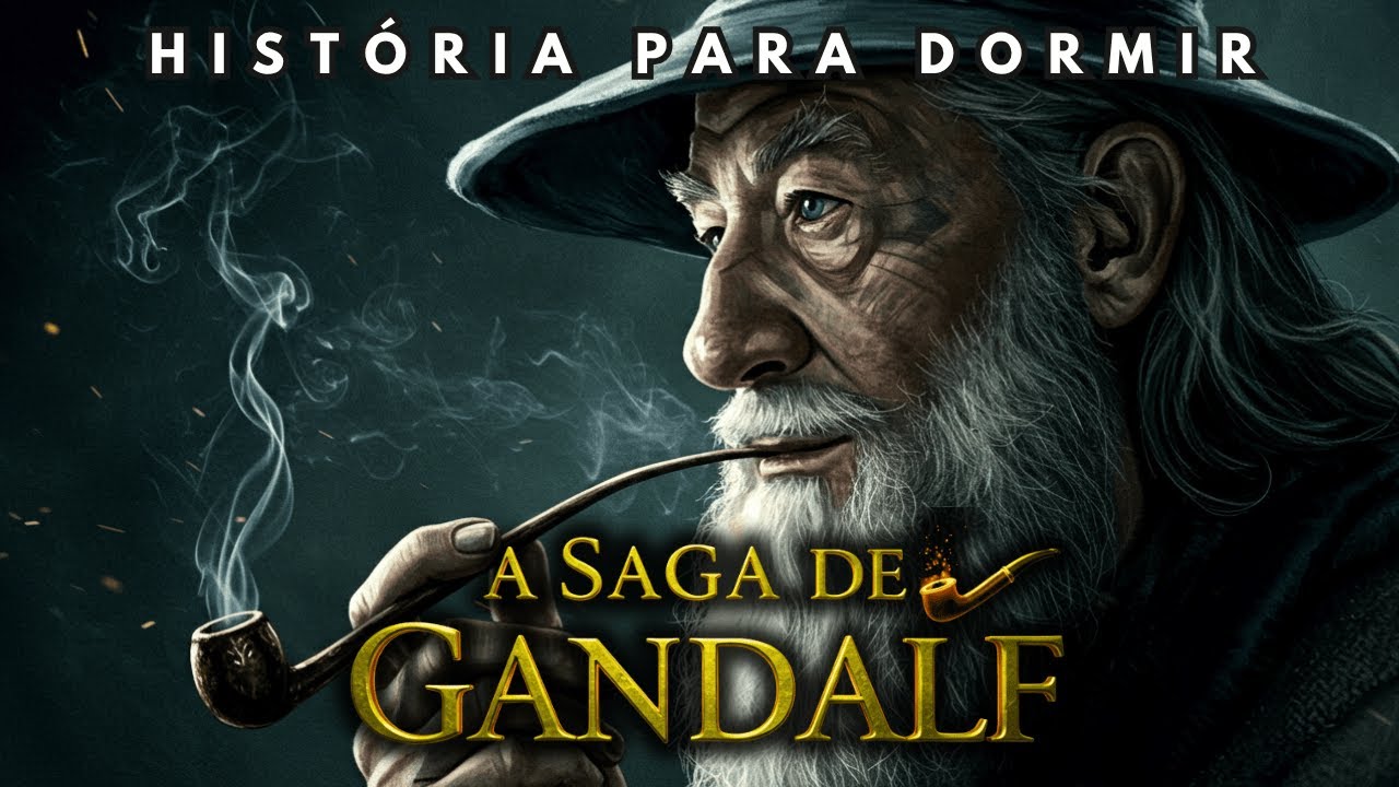 O Peregrino Cinzento: A Saga Secreta de Gandalf | Histórias da Terra Média Para Dormir