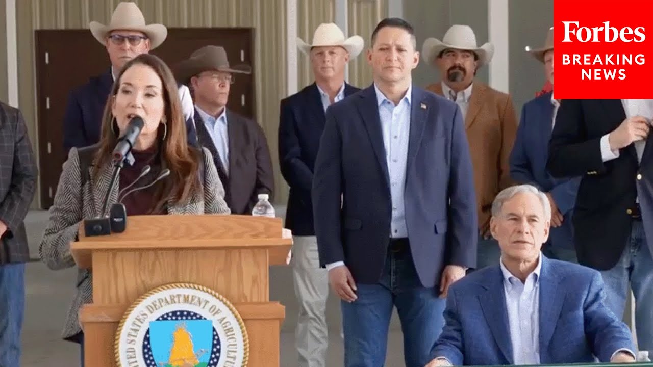USDA Sec. Rollins And TX Gov. Abbott Open Sterile Fly Facility To Combat New World Screwworm Threat