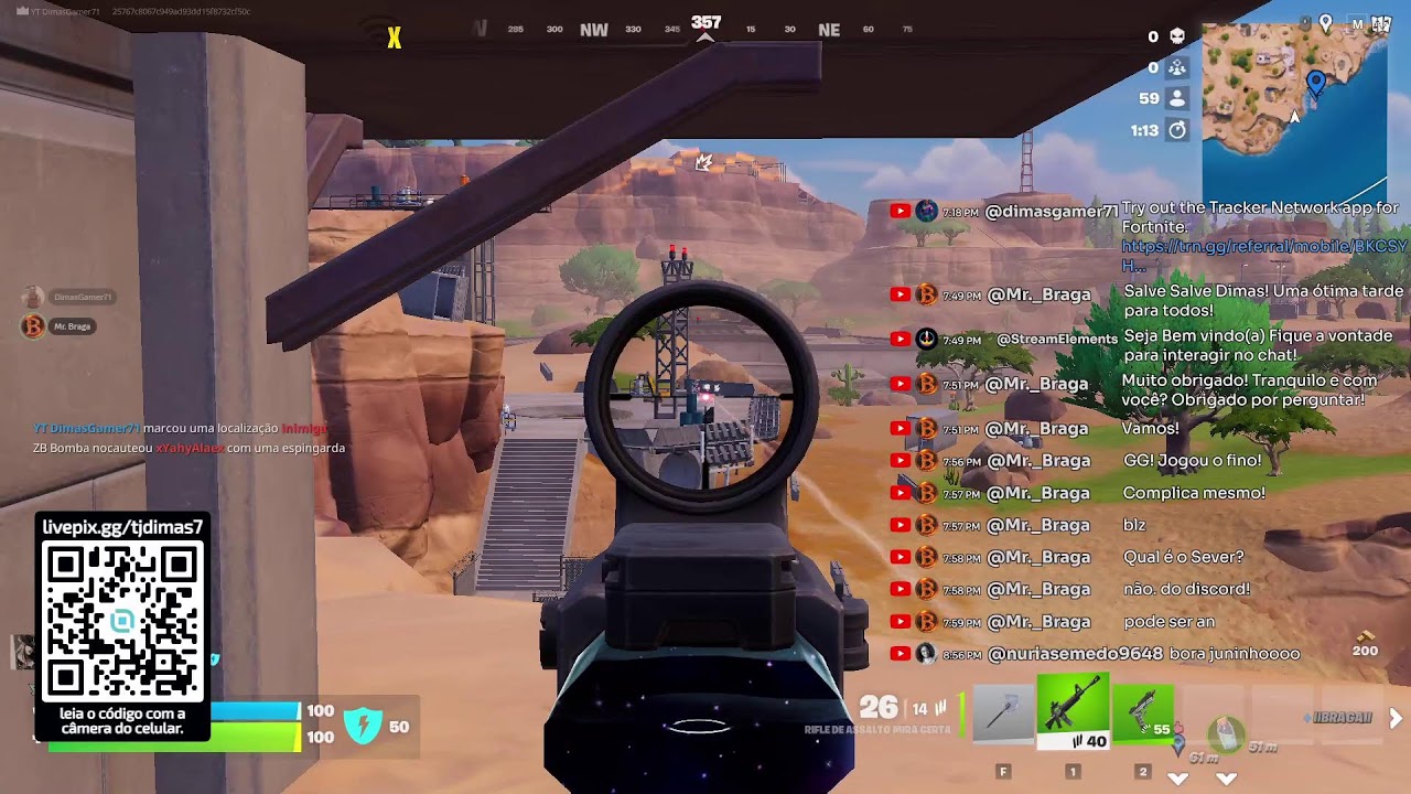 FORTNITE RANQUEADA ( SURREAL )