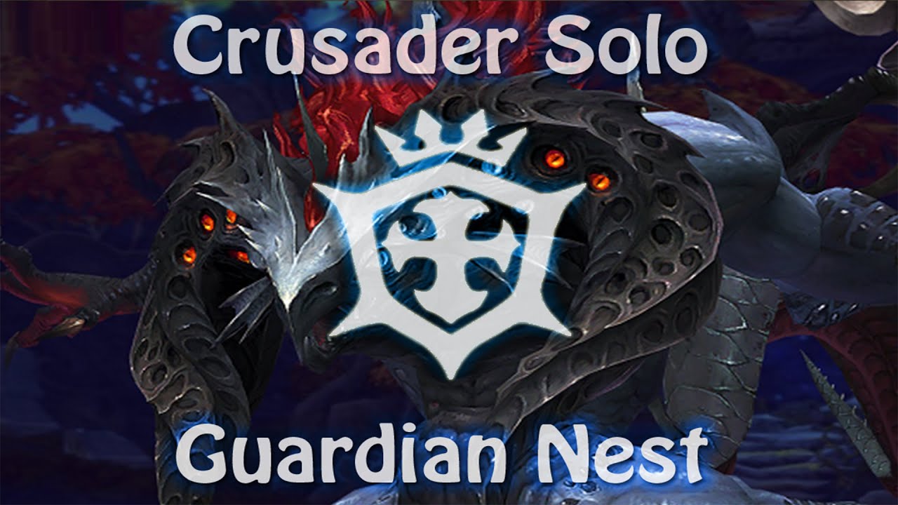 [Dragon Nest] Level 70 Crusader Solo Guardian Nest