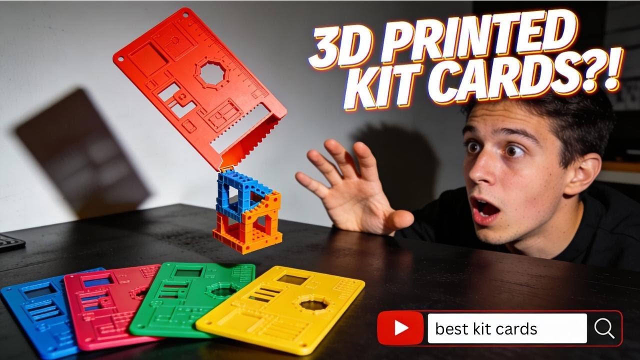 The Most Satisfying 3D Printed Kit Cards Collection