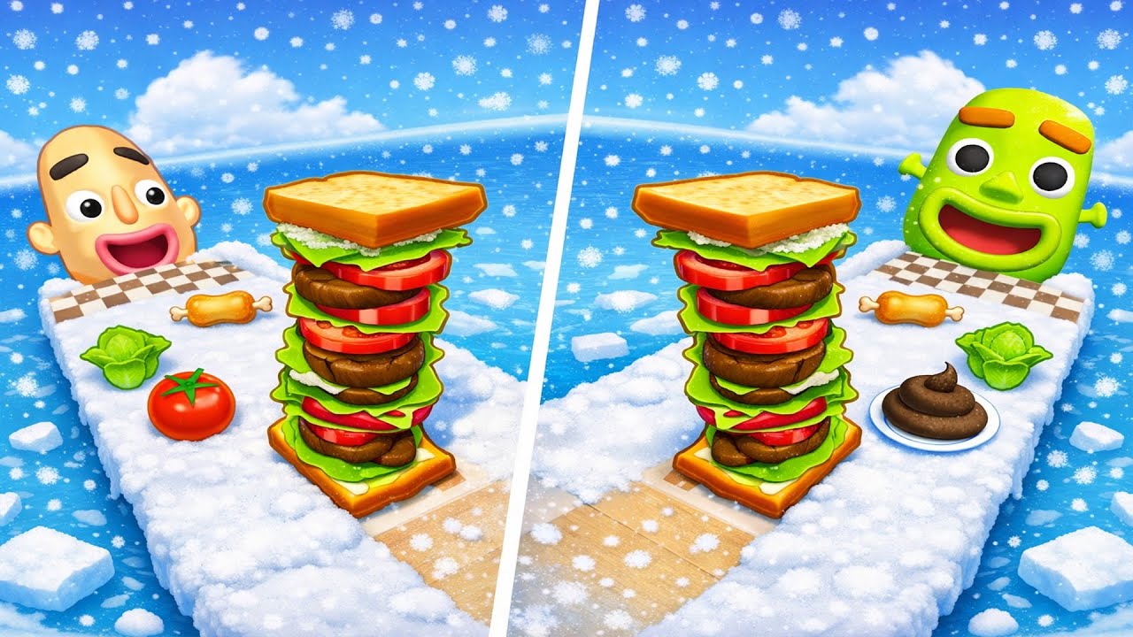 Sandwich Runner 🆚 Sandwich Run 🧿🌺🌈Walkthrough Android IOS 2025 New Update Gameplay 29966