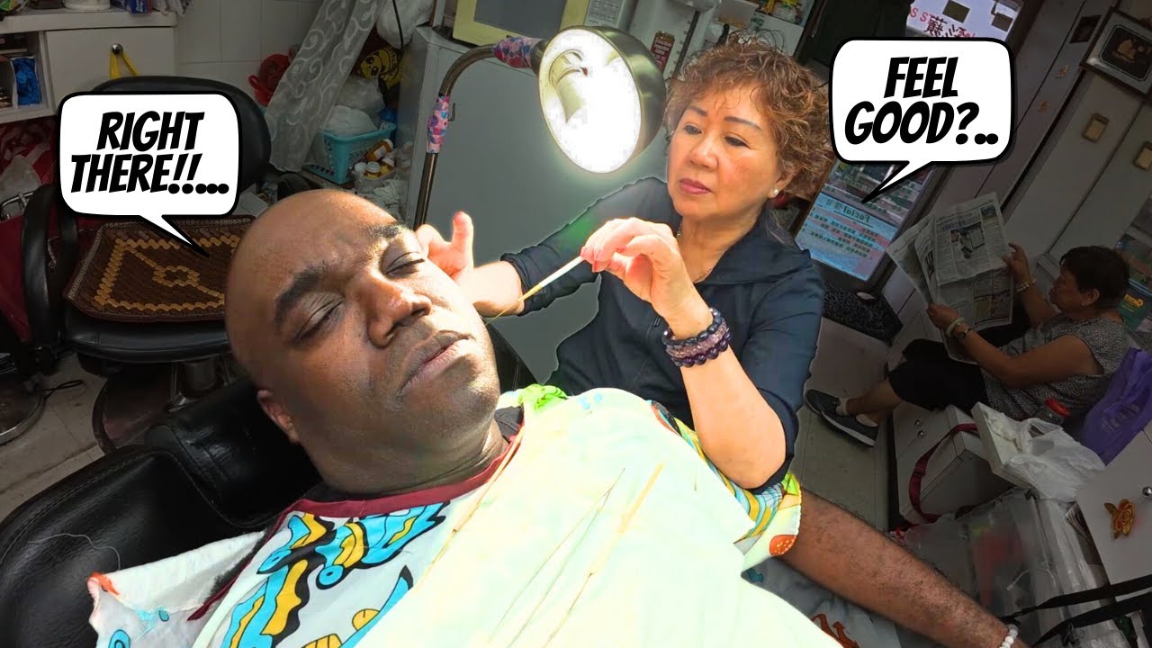 ASMR I Love Getting My Ears Fondled By May ☺️ Chinese Ear Cleaning. Toy Apple | Chinatown, NYC