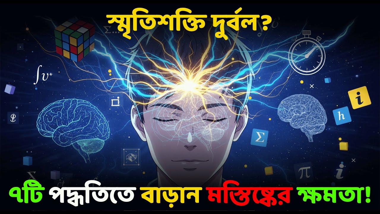 ৭টি শক্তিশালী ব্যায়াম - আপনার মস্তিষ্ক হবে সুপারফাস্ট! | Brain Power বাড়ানোর বৈজ্ঞানিক উপায়! Memory