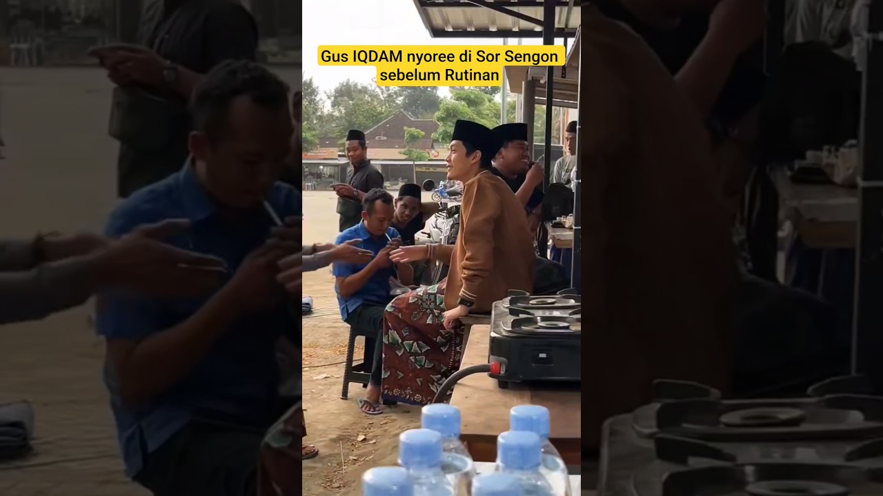Gus IQDAM nyore di Sor Sengon sebelum Rutinan malam ini #gusiqdam #rutinanmalamjumat