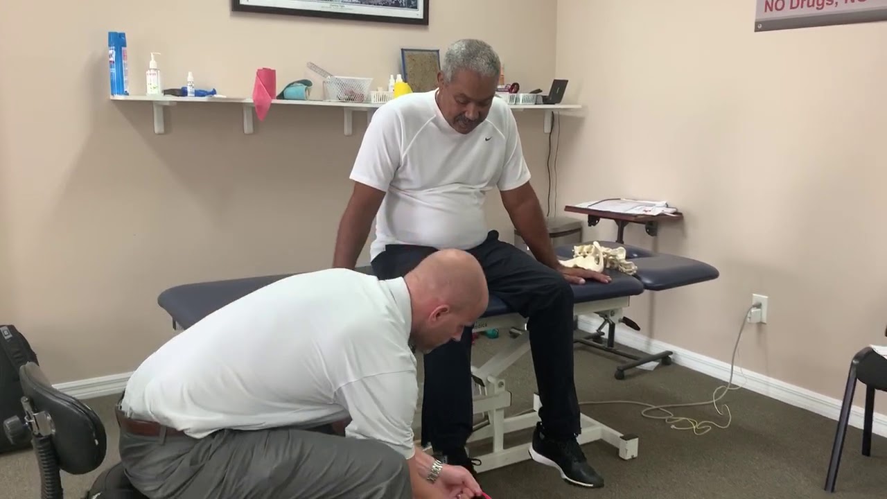How to Realign a Sacral Torsion and Shear with Theraband in Sitting
