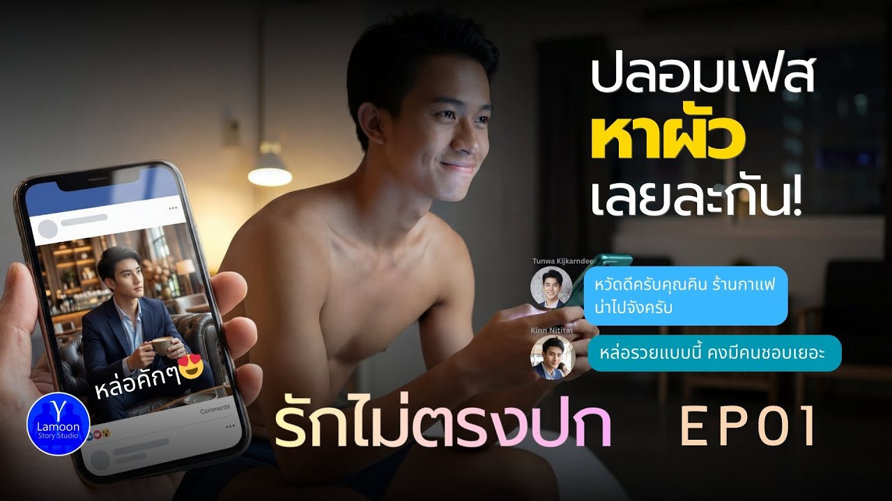 เมื่อเกย์หน้าตาบ้านๆ ปลอมเฟสจีบผู้บ่าวหล่อ | รักไม่ตรงปก BL นิยายวายเสียง