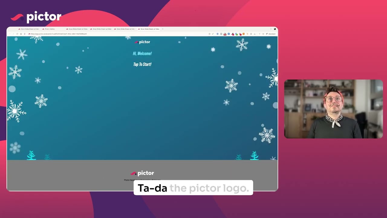 One Click AI Video Photo Booth Software Tutorial | Pictor.pro