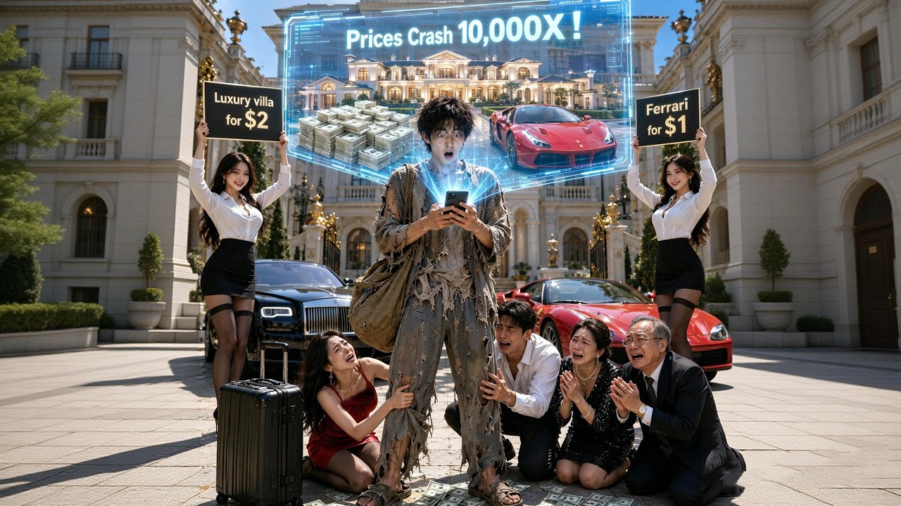 Kicked Out With Only $1K&mdash;Next Second,Prices Crash 10,000X,He Owns Everything!They Regrets It