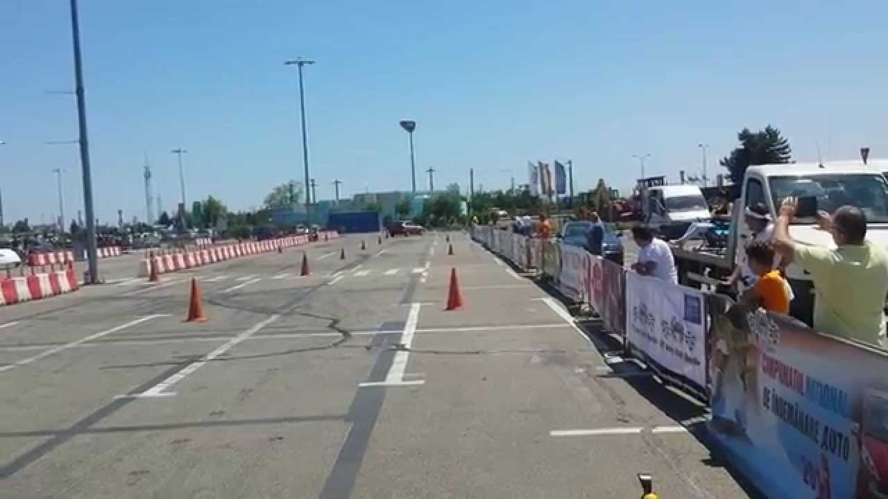 CNIA 2015 - Etapa 2 - Szilard Kiss si Natali Hanea Slalom Paralel