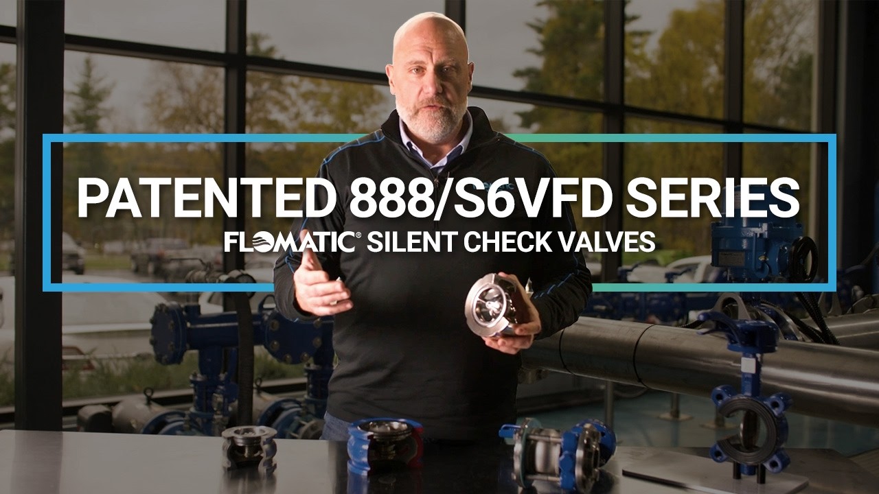 VFD Silent Check Valves - The Patented 888VFD
