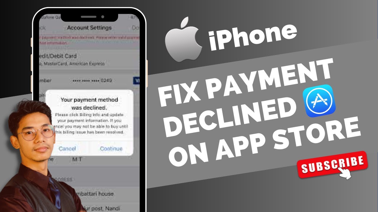 How to Fix Payment Declined App Store !
